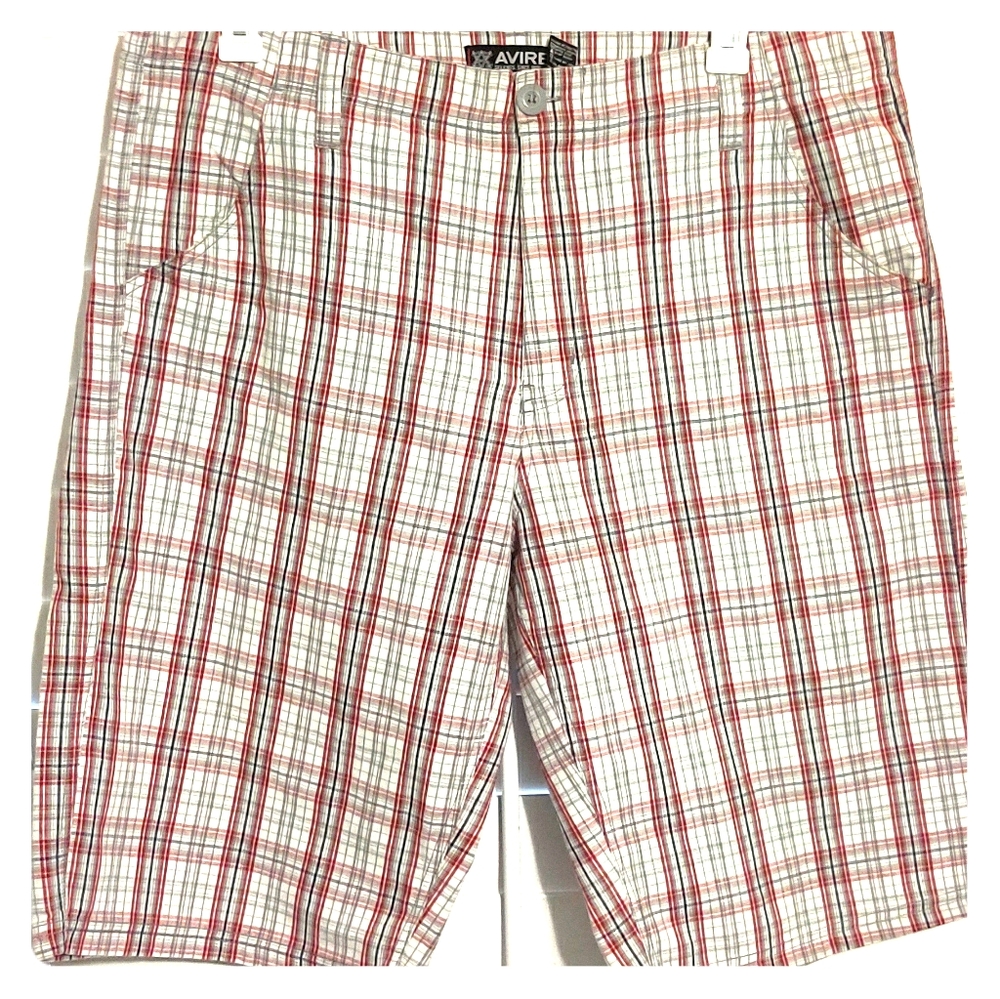 Avirex Men's Plaid Shorts